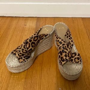 Marc Fisher Leopard Platforms